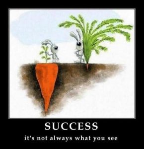 succes_it's not always what you see