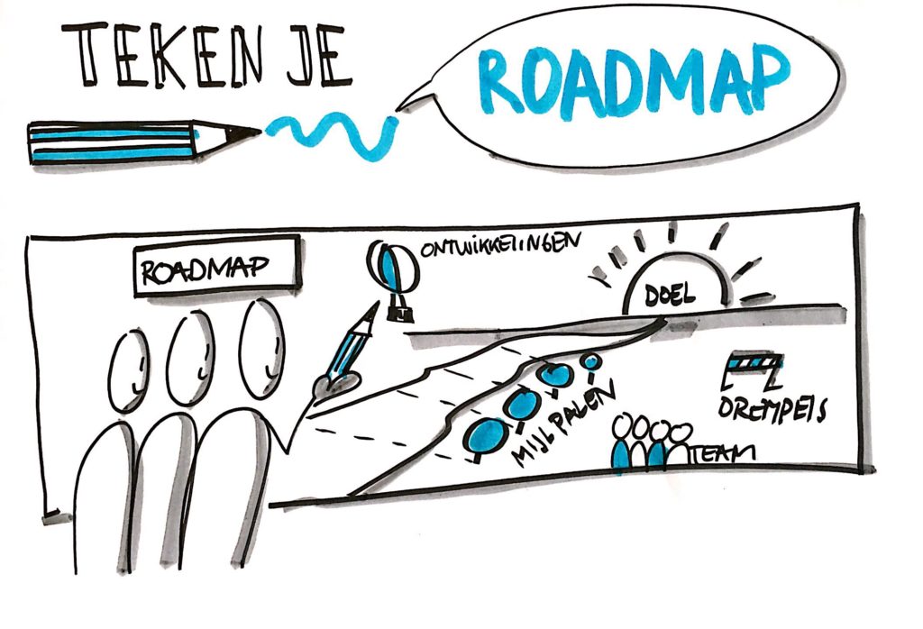 Roadmap cartoon